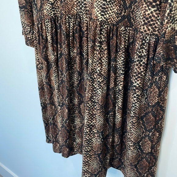 Cotton Emporium Snake Print Women's Dress - Picture 5 of 8